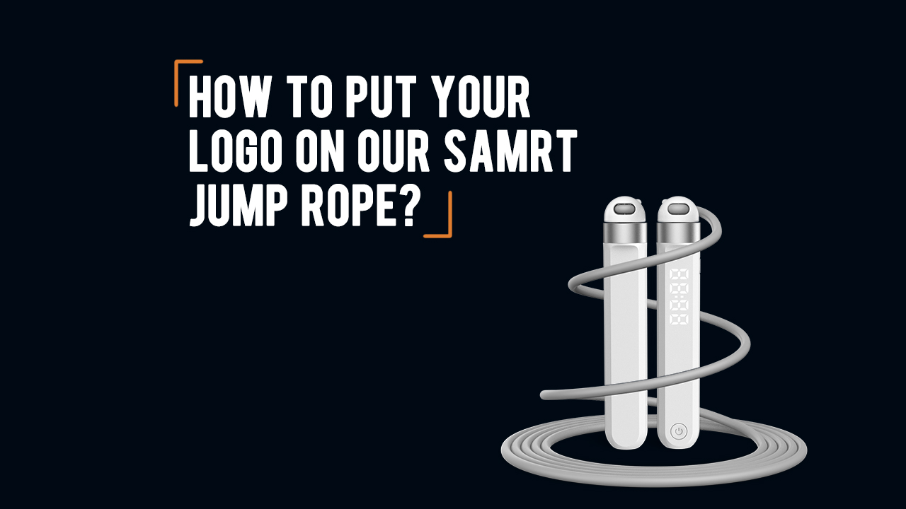 Comment obtenir votre logo sur notre corde à sauter intelligente?